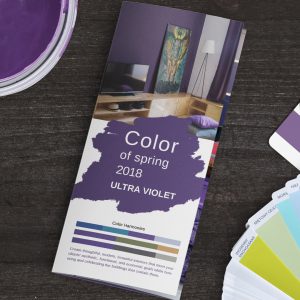 Spring color brochure promotion