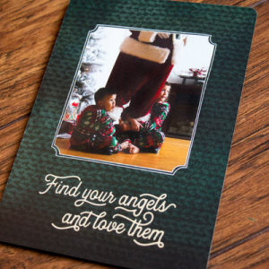 Winning Printmas holiday card front design