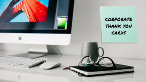 Corporate thank you cards