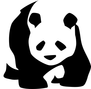 Panda drawing