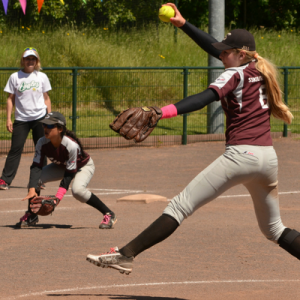 Softball player