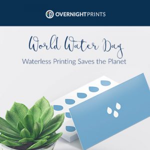 World Water Day - Waterless Printing Saves the Planet