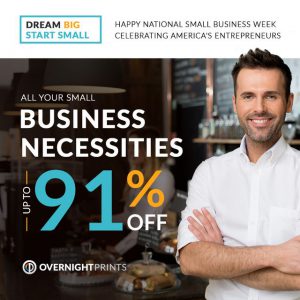 National Small Business Week Up To 91% OFF Promotion