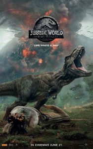 jurassic world: fallen kingdom - extra large poster hd 4k - 1532x2444 - overnightprints