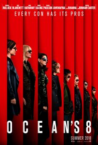 ocean's 8 - large poster - hd 1080p 4k - overnightprints