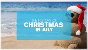 history of christmas in july article