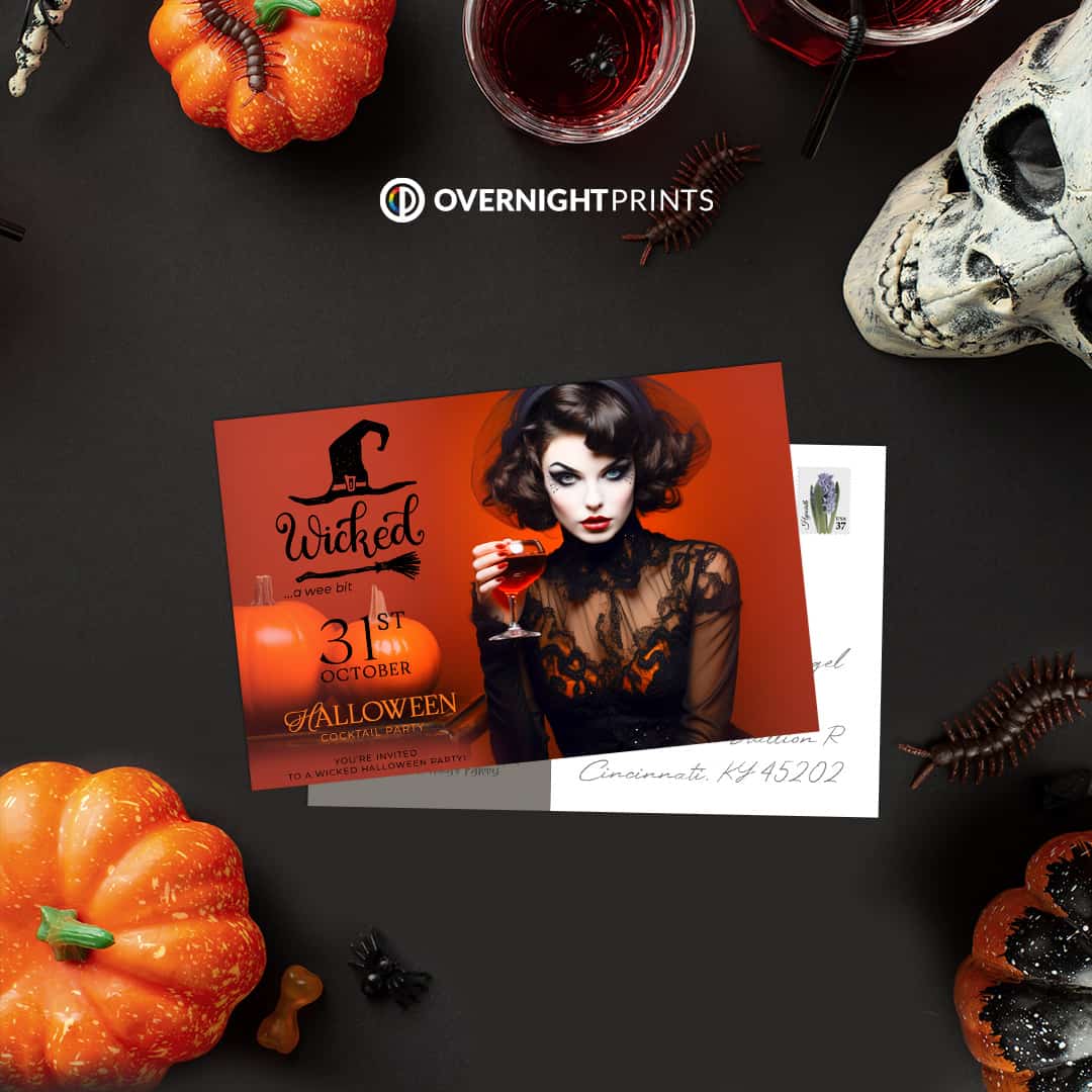 halloween postcards