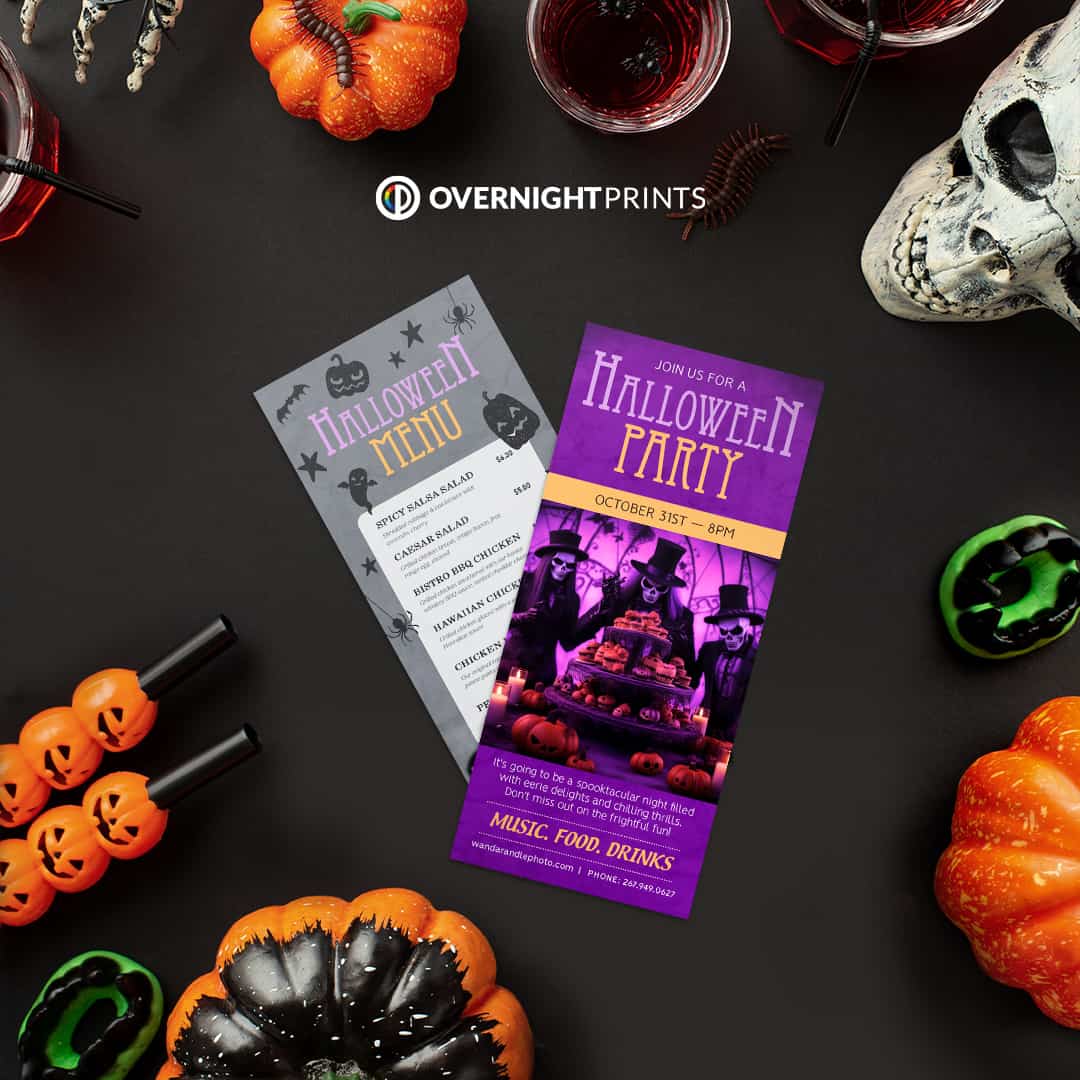halloween rackcards