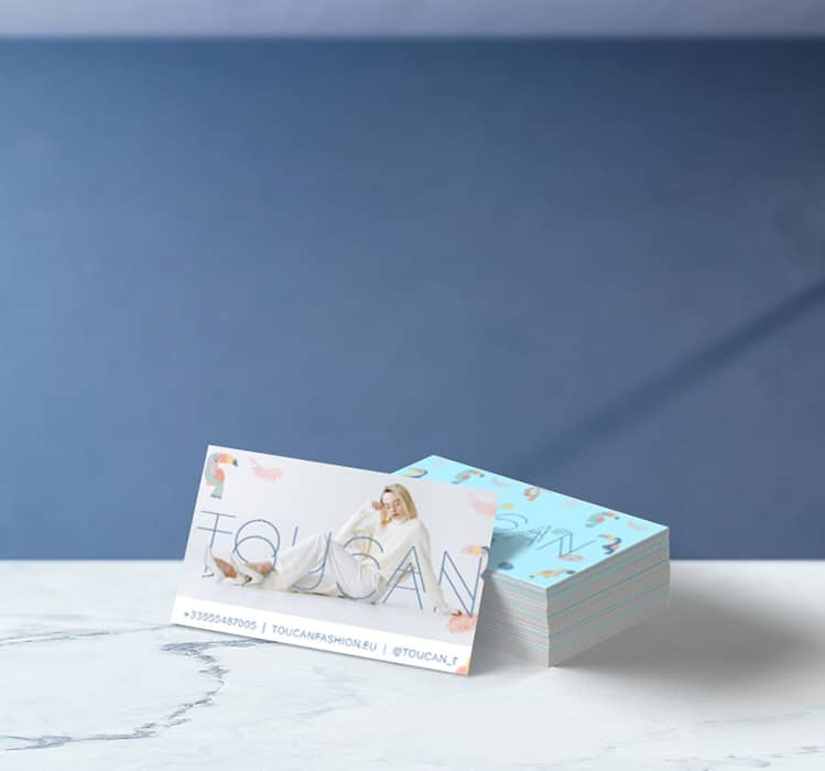 custom printed business cards