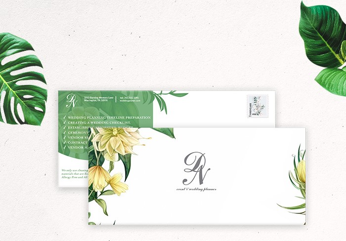 custom printed envelope