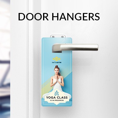 custom door hangers 