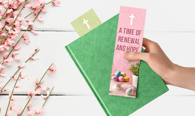 Lesezeichen für Ostern & Frühling clever einsetzen