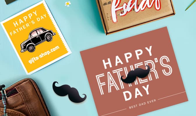 Vatertags-Marketingideen für kleine Unternehmen (mit verkaufsstarken Printprodukten)