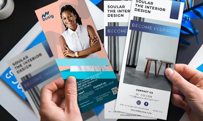 So gestalten Sie Flyer Long, die wirken