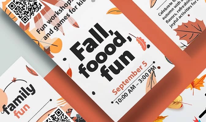 Flyer drucken: Formate, Preise & Wirkung im Herbst