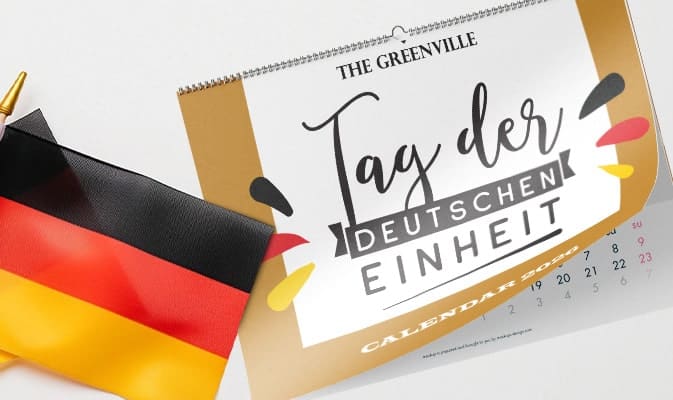 Printideen zum Tag der Deutschen Einheit: Poster, Flyer & Postkarten clever einsetzen