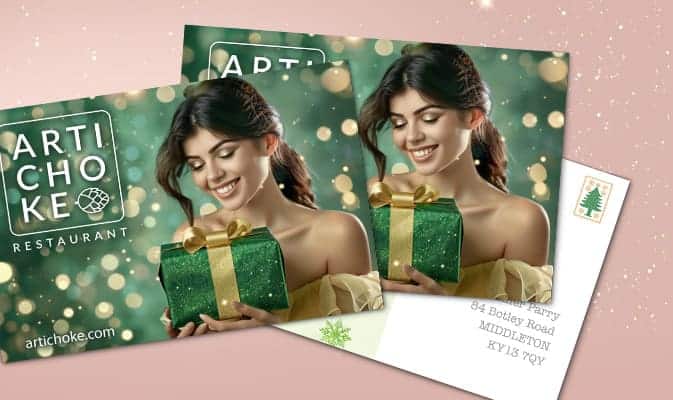 Postkarten drucken für Weihnachten: So beeindrucken Sie mit Design & Versand