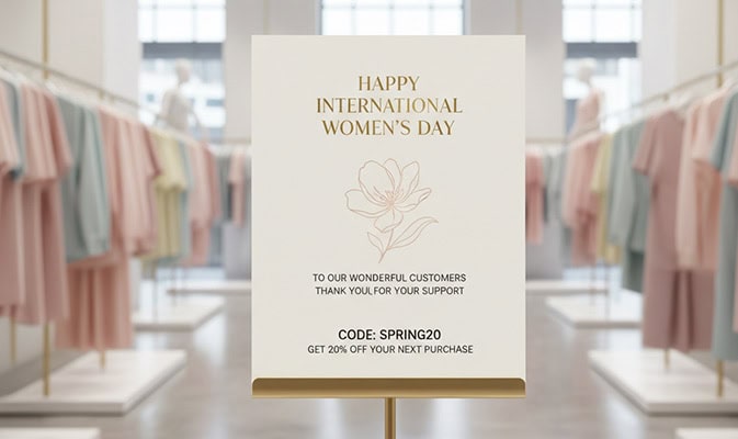 Internationaler Frauentag Marketing 2026: Printideen, die Kundinnen wirklich erreichen
